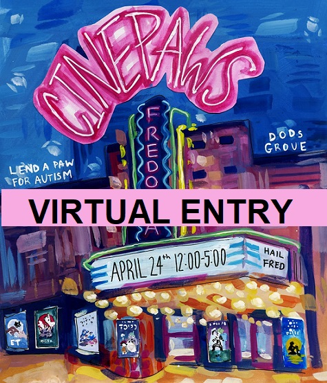 80's CINEPAWS Virtual Dog Walk Entry